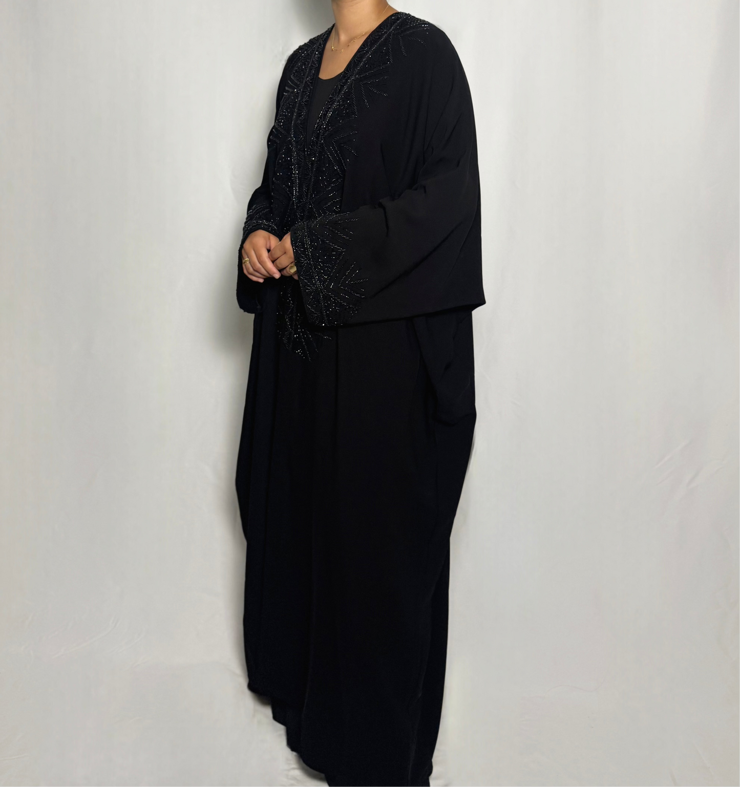 Abaya ZARA - Noir absolu