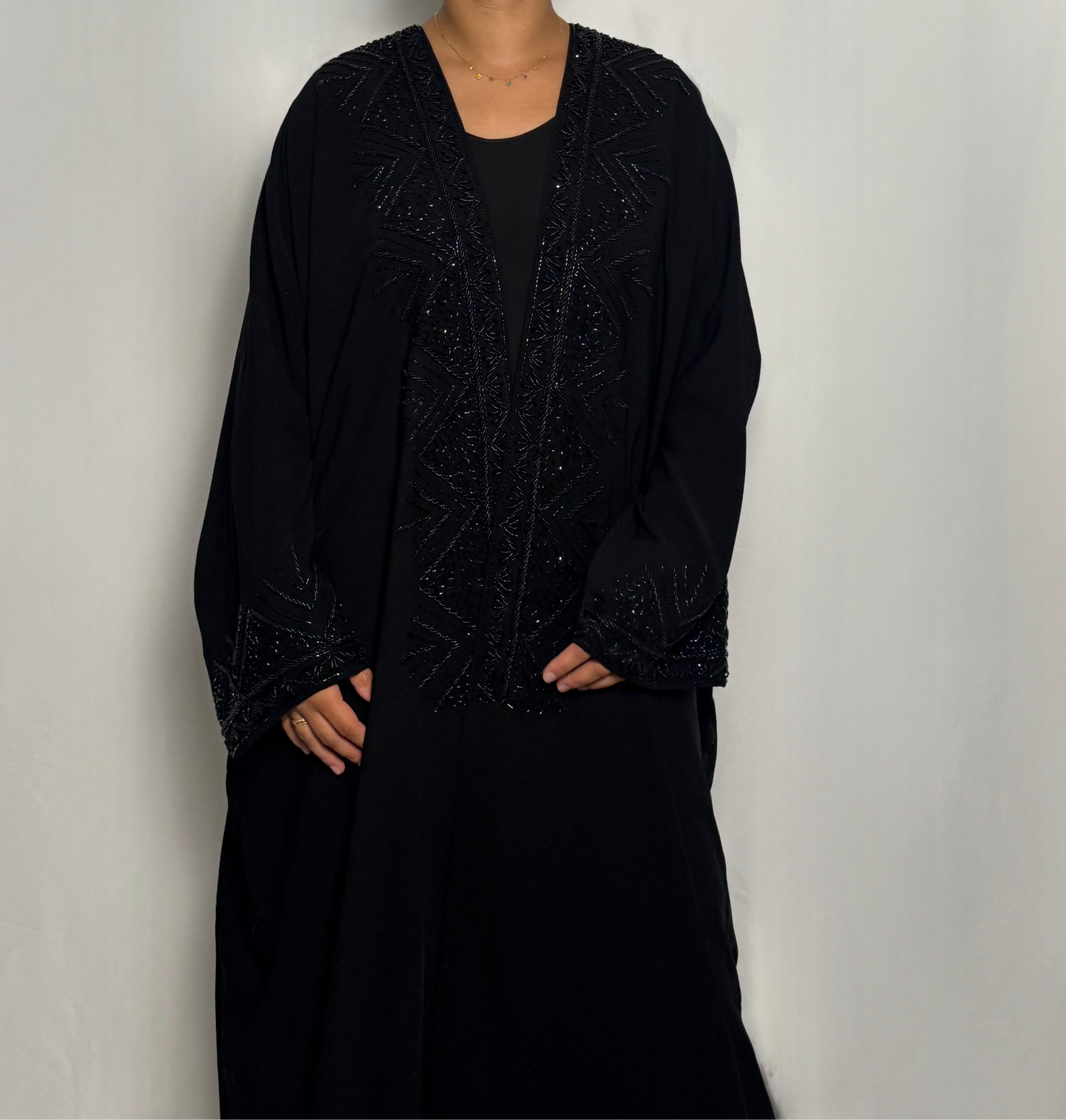 Abaya ZARA - Noir absolu