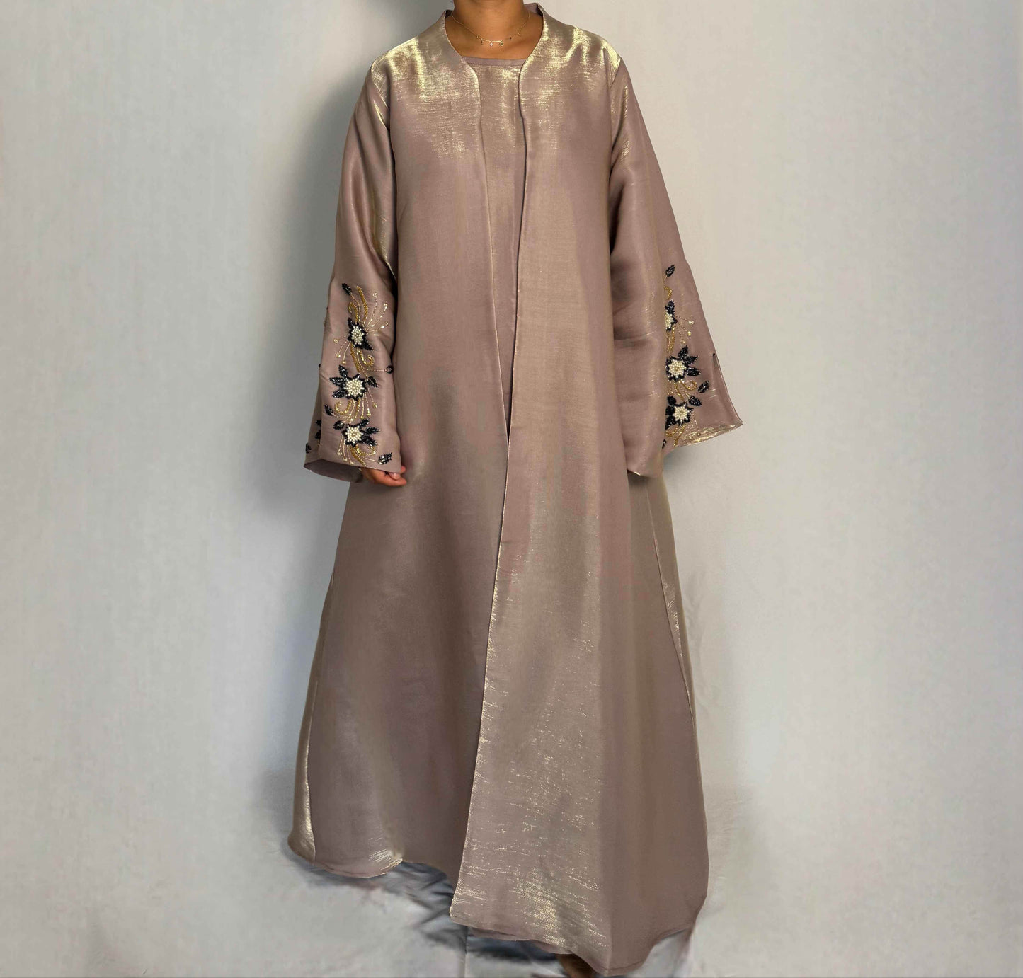 Abaya Set NOUR - Lueur d'Aurore