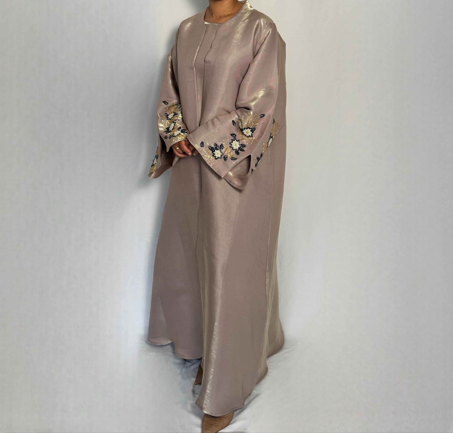 Abaya Set NOUR - Lueur d'Aurore