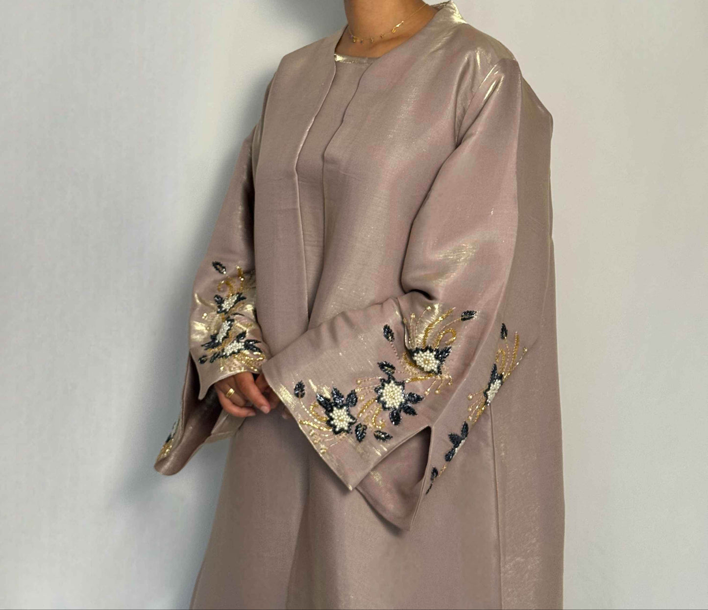 Abaya Set NOUR - Lueur d'Aurore