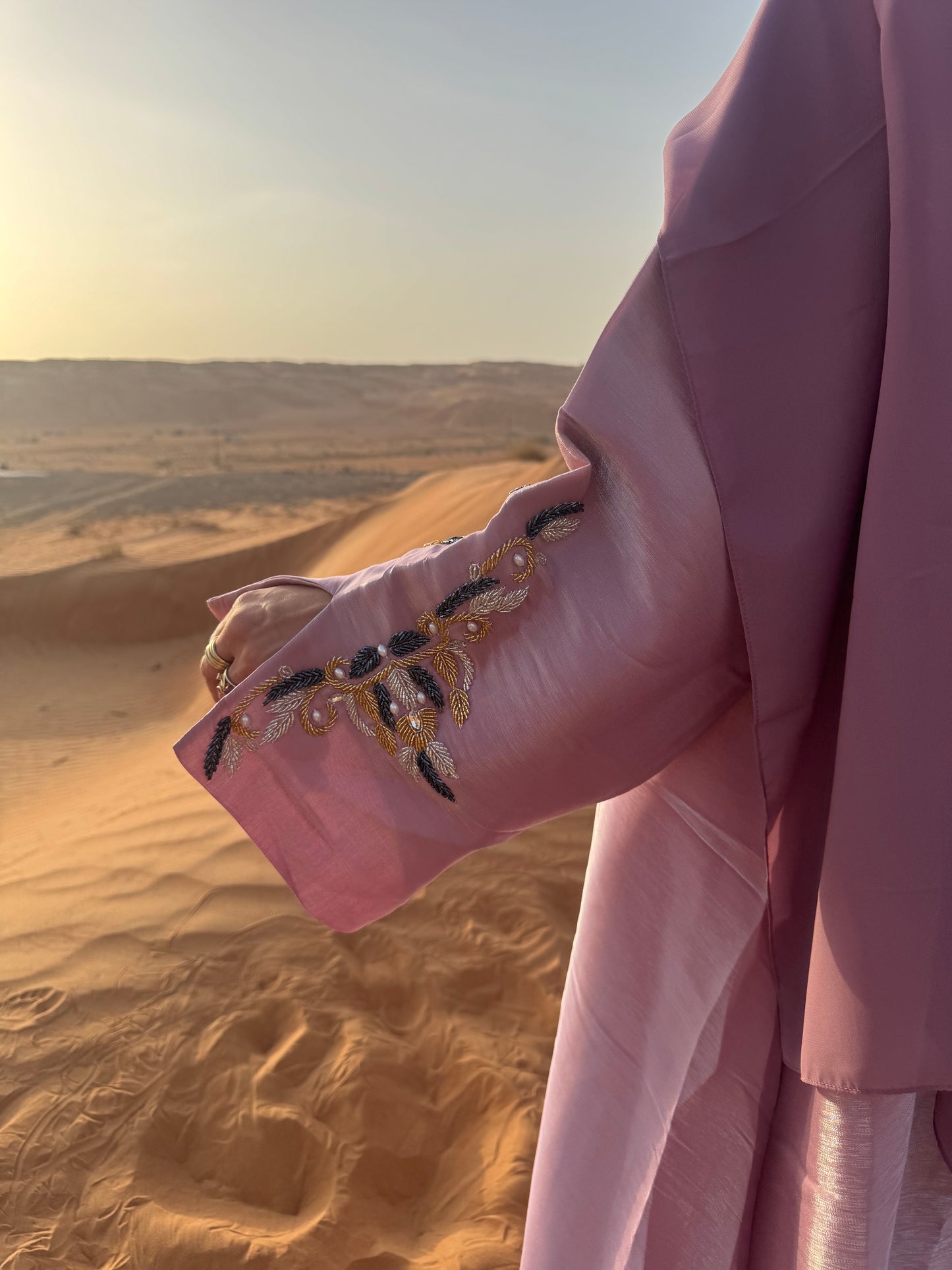 Abaya Set SABAH - Lueur d’Aurore