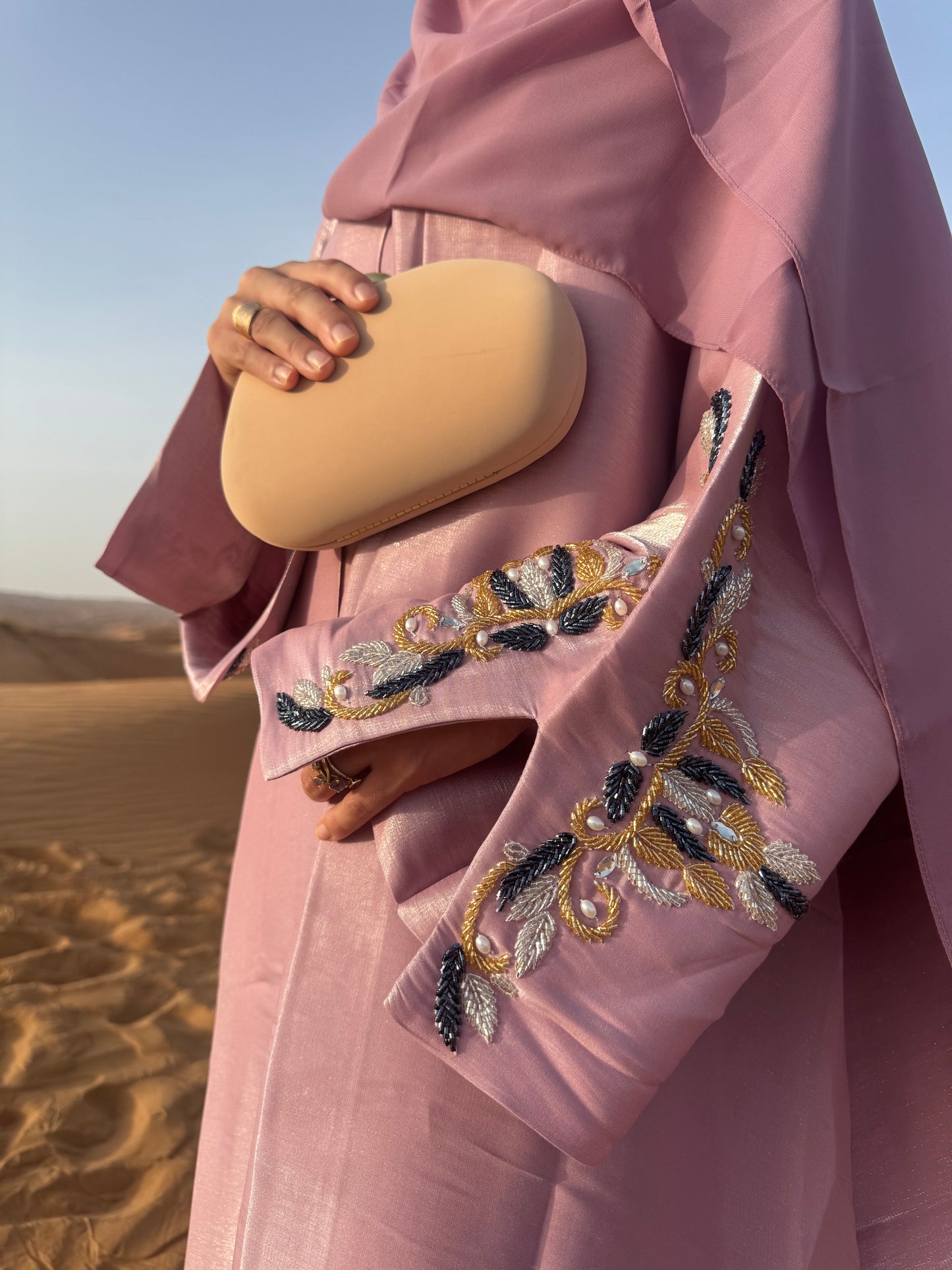 Abaya Set SABAH - Lueur d’Aurore