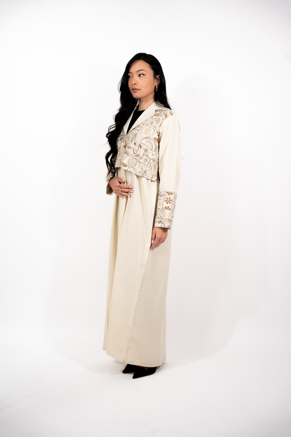 Abaya Syria – Éclat Doré
