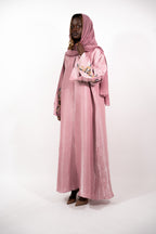 Sabah-Ensemble (Abaya, Unterkleid, Schleier) – Morgendämmerung
