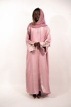 Sabah-Ensemble (Abaya, Unterkleid, Schleier) – Morgendämmerung