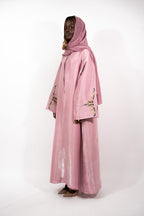 Sabah-Ensemble (Abaya, Unterkleid, Schleier) – Morgendämmerung