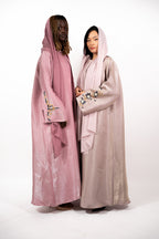 Sabah-Ensemble (Abaya, Unterkleid, Schleier) – Morgendämmerung