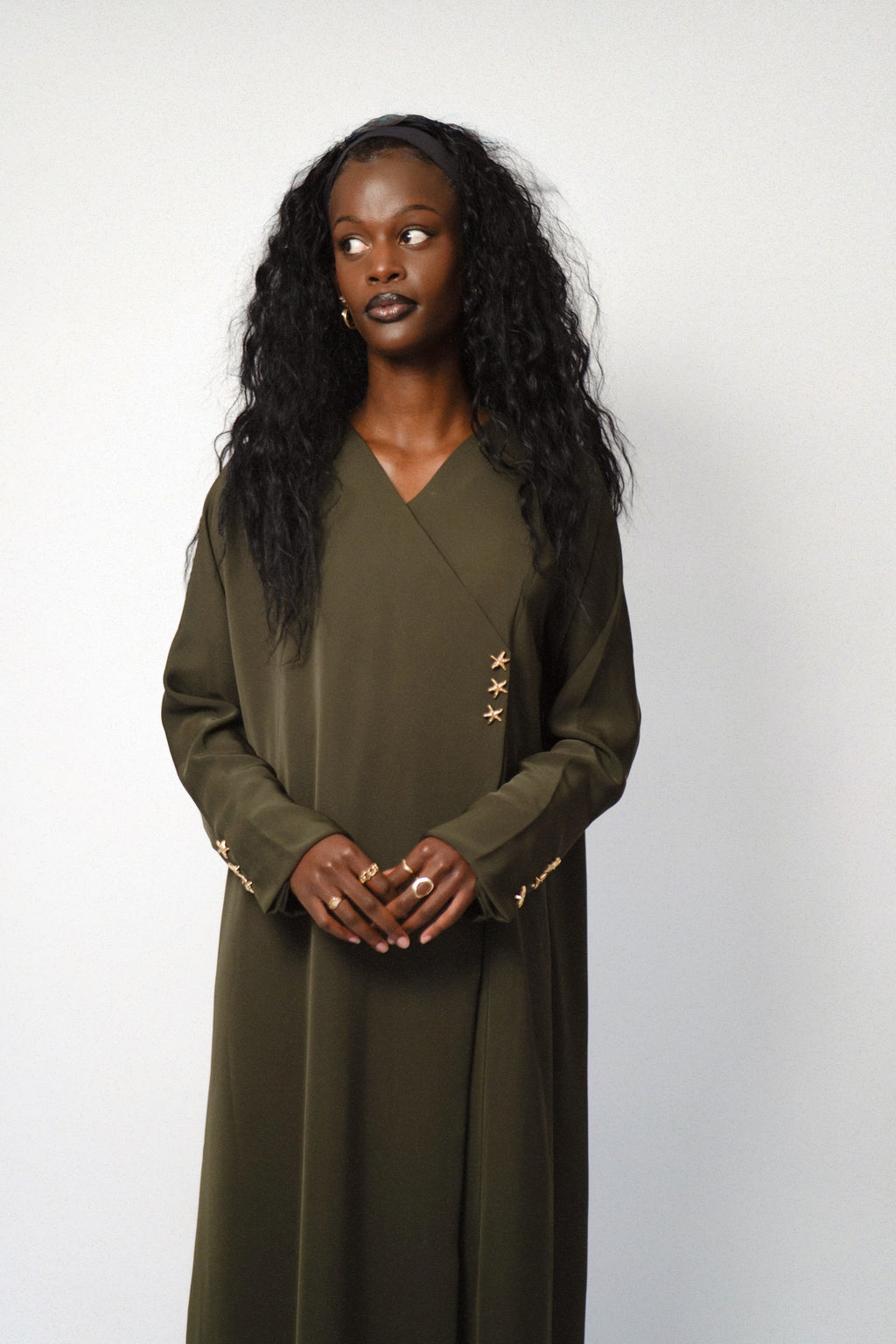 Imaan Abaya - Khaki