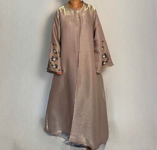 Abaya Set NOUR - Lueur d'Aurore