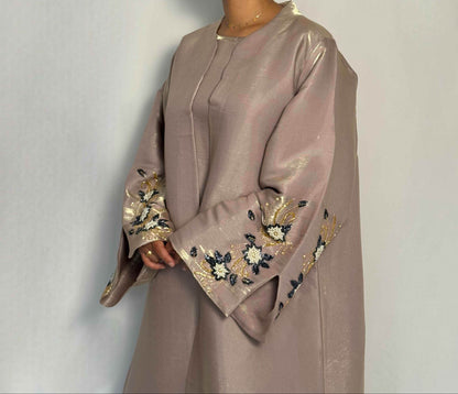 Abaya Set NOUR - Lueur d'Aurore