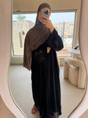 Abaya Camélia – L’éternelle élégance