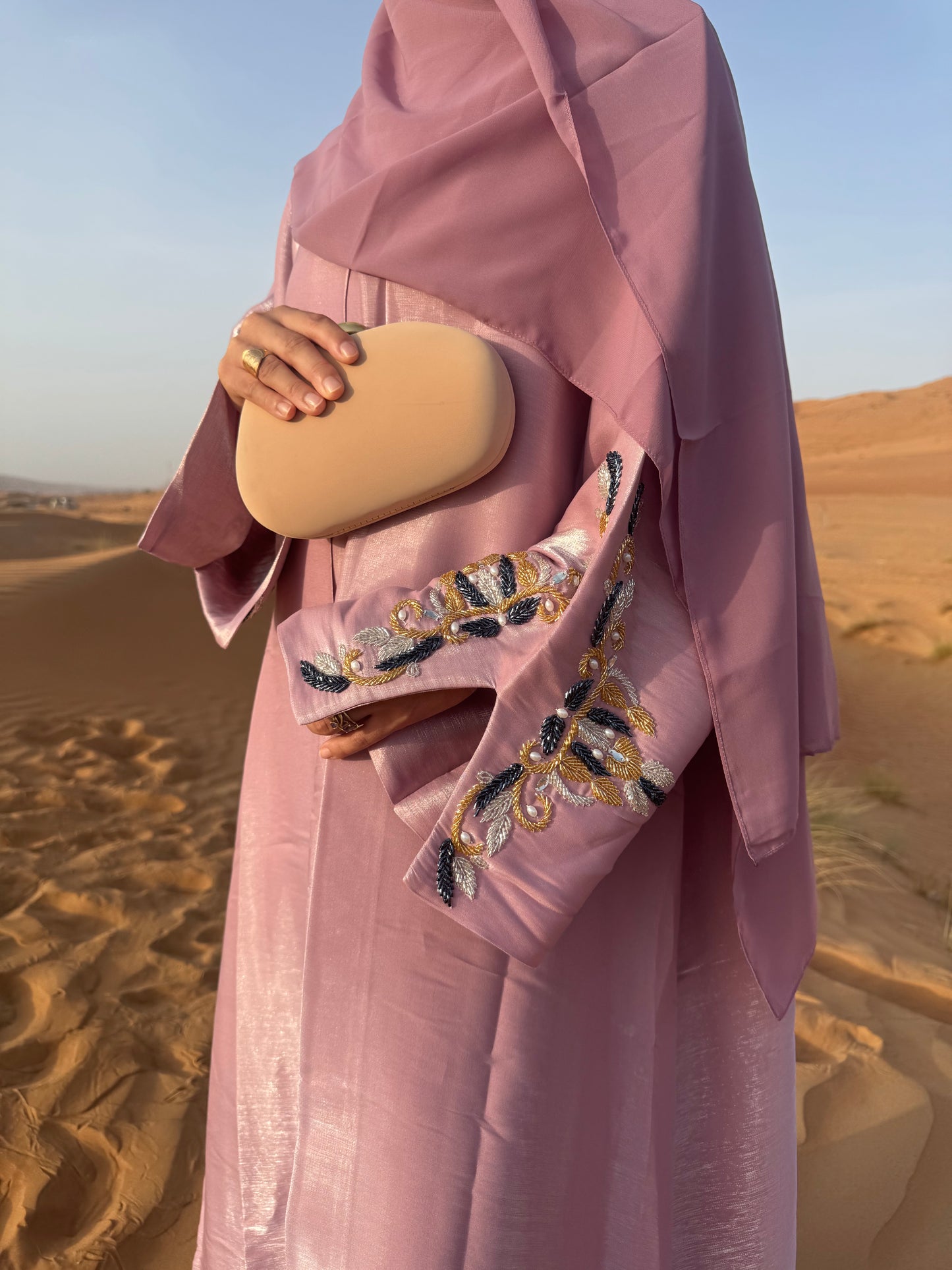 Abaya Set SABAH - Lueur d’Aurore